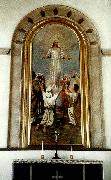 johan krouthen kristus bland larjungarna pa himmelsfardsberget France oil painting artist